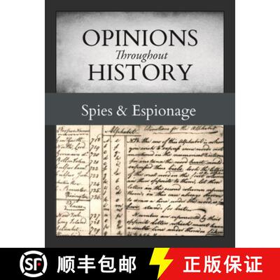 【3-4周达】精装 Opinions Throughout History: Spies & Espionage: Print Purchase Includes Free Online A... [9798891790766]