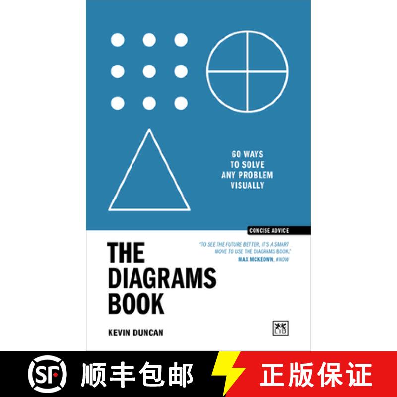【3-4周达】The Diagrams Book: 60 Ways to Solve Any Problem Visually [9781911687528]