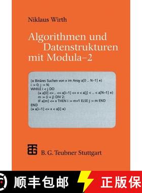 【3-4周达】Algorithmen Und Datenstrukturen Mit Modula -- 2 [9783519122609]