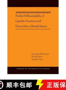 【3-4周达】Frechet Differentiability of Lipschitz Functions and Porous Sets in Banach Spaces (AM-179) [9780691153568]