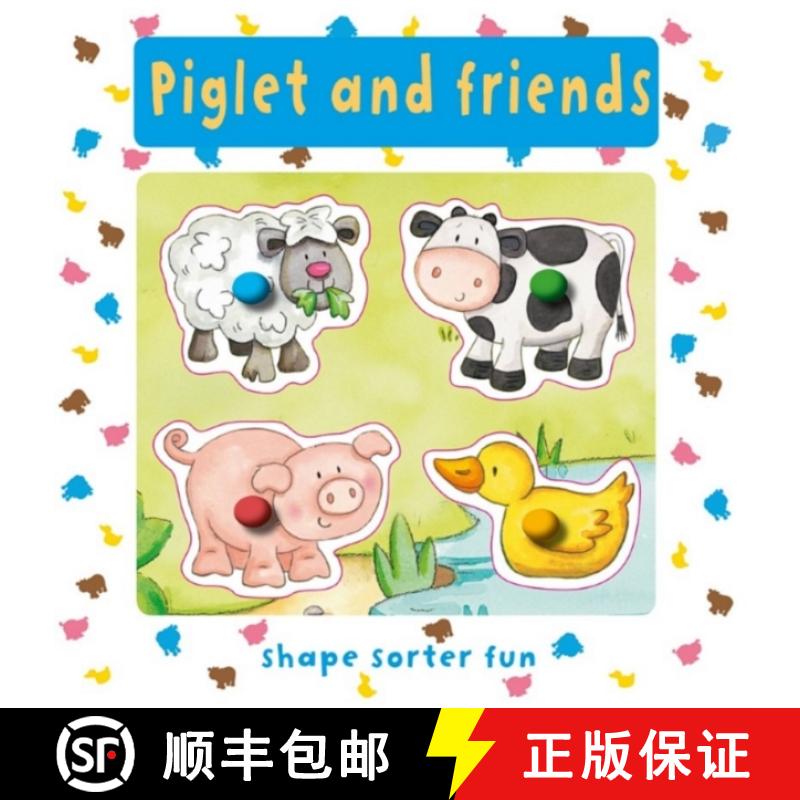 【2-3周达】Piglet & Friends [9781912013593]