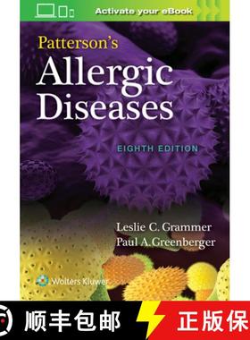【3-4周达】Patterson's Allergic Diseases [9781496360298]