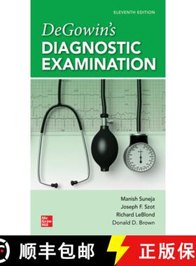 【3-4周达】Degowin's Diagnostic Examination, 11th Edition [9781260134872]