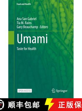 【3-4周达】Umami : Taste for Health [9783031326912]
