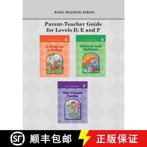【3-4周达】Basic Reading Series, Parent-Teacher Guide for Levels D, E and F [9781937547196]
