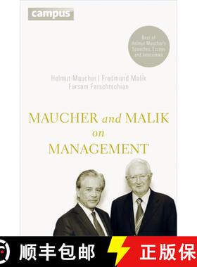 【3-4周达】Maucher and Malik on Management – Maxims of Corporate Management – Best of Helmut Mauche... [9783593500256]