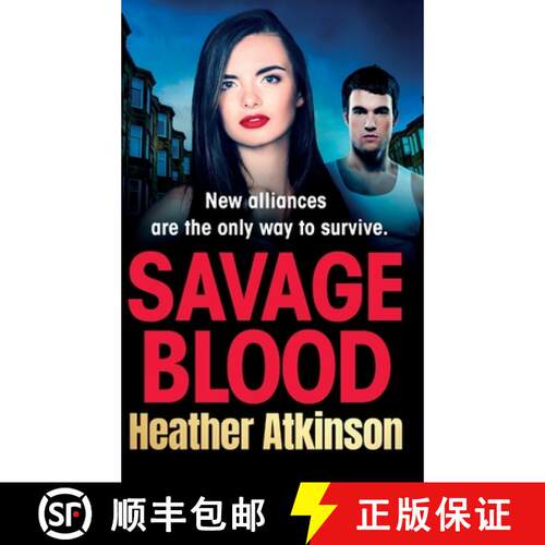 【3-4周达】精装 Savage Blood: A heart-stopping, gritty gangland thriller from Heather Atkinson [9781804152201]