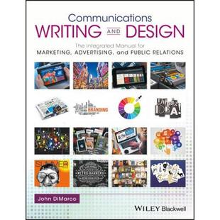 Communications The Adver... 9781119118909 4周达 传播写作与设计 And For Integrated Writing Manual Marketing Design