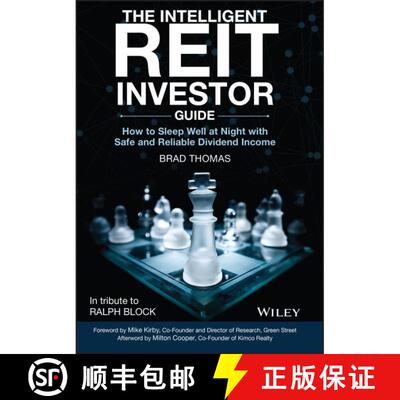 【3-4周达】精装 The Intelligent Reit Investor Guide: How To Build Wealth With Real Estate Investment ... [9781119750307]