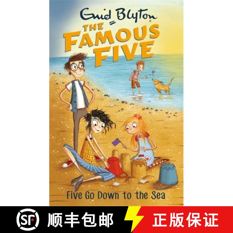 【3-4周达】Famous Five: Five Go Down To The Sea: Book 12 [9781444935028]