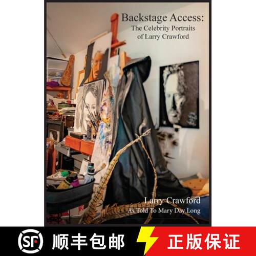 【3-4周达】Backstage Access  The Celebrity Portraits of Larry Crawford [9781952224140]