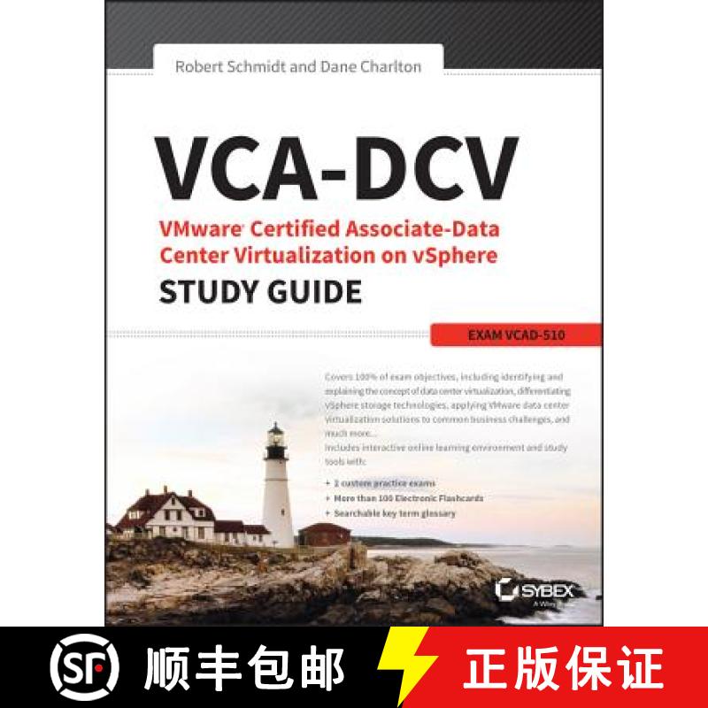 【3-4周达】Vca-Dcv: Vmware Certified Associate-Data Center Virtualization On Vsphere Study Guide: Vca... [9781118919668]