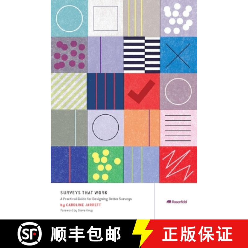 【2-3周达】Surveys That Work : A Practical Guide for Designing and Running Better Surveys [9781933820538]