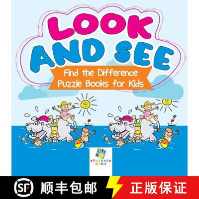【3-4周达】Look and See | Find the Difference Puzzle Books for Kids [9781645216520]