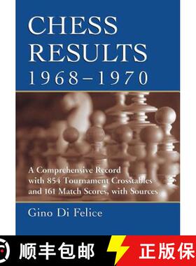 【3-4周达】Chess Results, 1968-1970: A Comprehensive Record with 1,854 Tournament Crosstables and 161... [9780786475742]