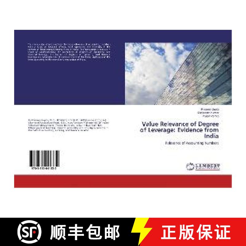 预订 Value Relevance of Degree of Leverage: Evidence from India [9783330041332]