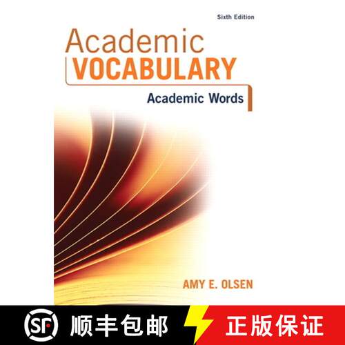 【3-4周达】Academic Vocabulary: Academic Words [9780134119700]