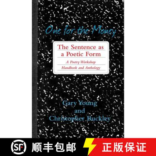 【3-4周达】One for the Money – The Sentence as a Poetic Form, A Poetry Workshop Handbook and Anthology [9780899241265]