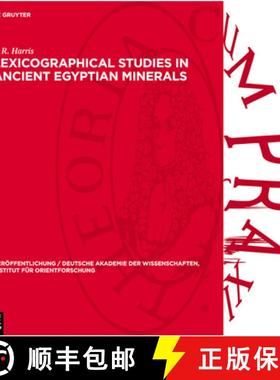预订 Lexicographical Studies in Ancient Egyptian Minerals [9783112707043]