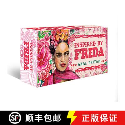 【3-4周达】Inspired by Frida: (40 Full-Color Affirmation Cards) [9781925924220]