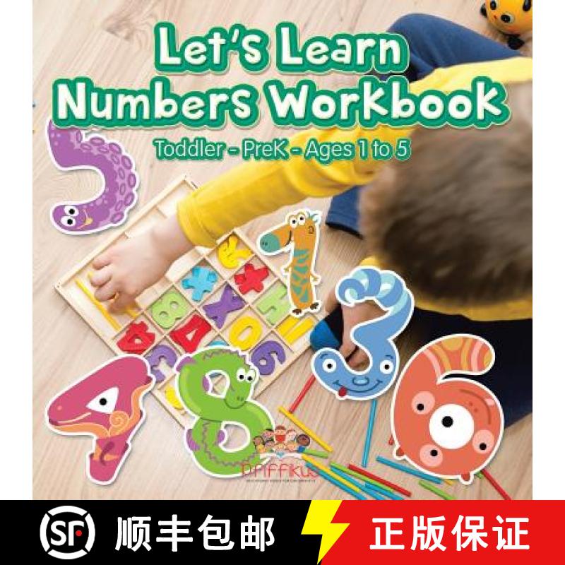 【2-3周达】Let's Learn Numbers Workbook | Toddler-PreK - Ages 1 to 5 [9781683776338]