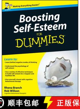 【3-4周达】Boosting Self-Esteem For Dummies [Wiley自助类] [9780470741931]