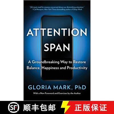 【3-4周达】Attention Span: A Groundbreaking Way to Restore Balance, Happiness and Productivity [9781335014993]