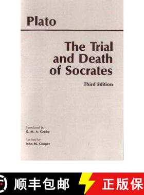 【3-4周达】精装 The Trial and Death of Socrates: Euthyphro, Apology, Crito, Death Scene from Phaedo [9780872205550]