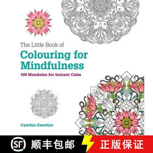 【3-4周达】Little Book of Colouring For Mindfulness: 100 Mandalas for Instant Calm [9781781573884]