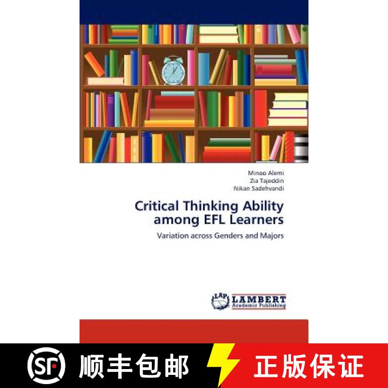 预订 Critical Thinking Ability among EFL Learners [9783846524091]