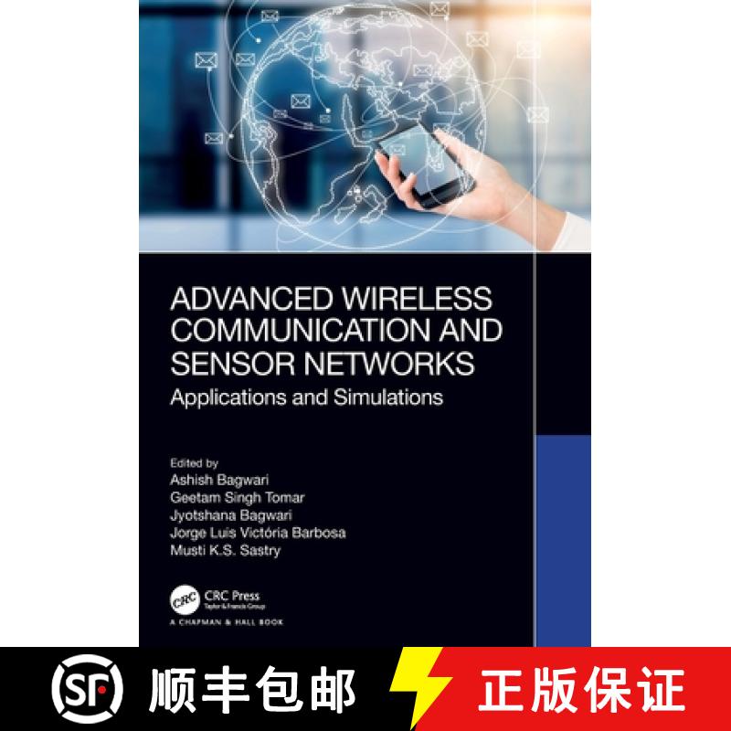 【3-4周达】Advanced Wireless Communication and Sensor Networks: Applications and Simulations [9781032352916]