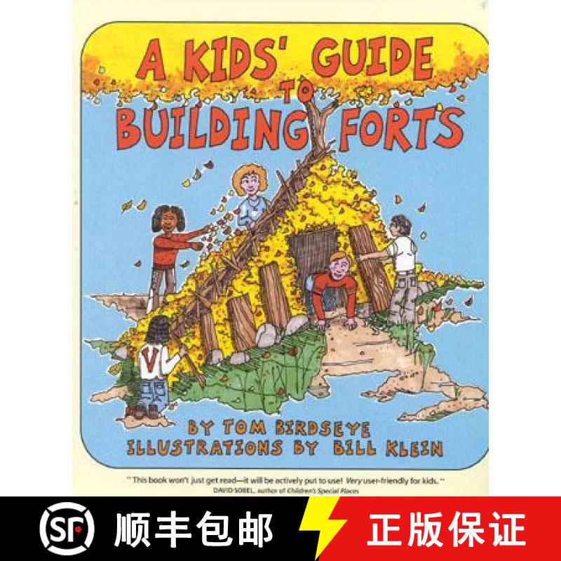 【3-4周达】A Kids' Guide to Building Forts [9780943173696]