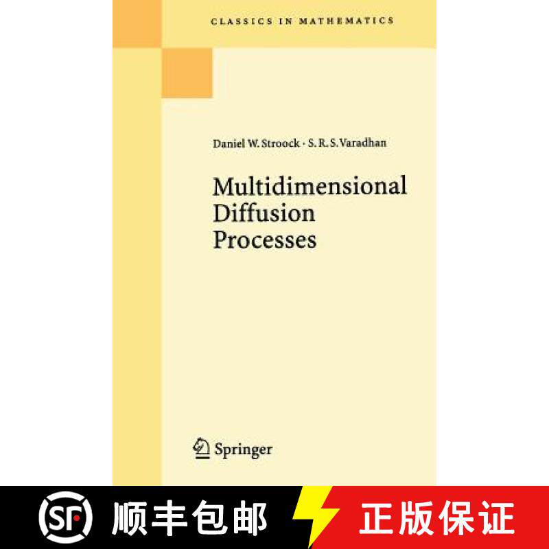 【3-4周达】Multidimensional Diffusion Processes [9783662222010]