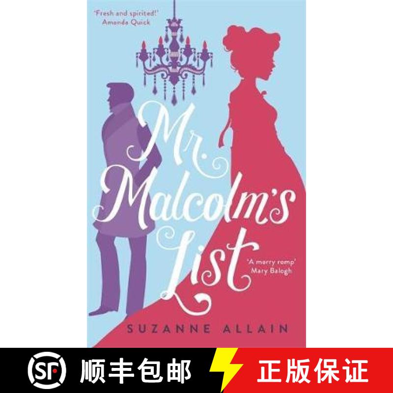 【3-4周达】Mr Malcolm's List : a bright and witty Regency romp, perfect for fans of Bridgerton [9780349427560]