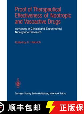 【3-4周达】Proof of Therapeutical Effectiveness of Nootropic and Vasoactive Drugs : Advances in Clini... [9783540159018]