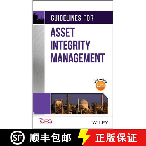【3-4周达】精装 Guidelines For Asset Integrity Management [Wiley化学工程] [9781119010142]