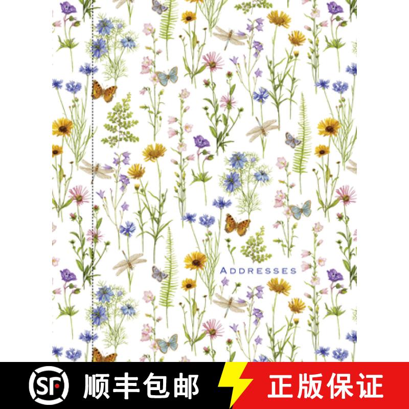 【3-4周达】Wildflower Garden Large Address Book [9781441343208]