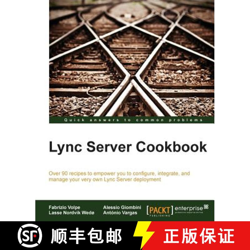 预订 Lync Server 2013 Cookbook [9781782173472]