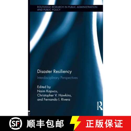 【3-4周达】精装 Disaster Resiliency : Interdisciplinary Perspectives [9780415626897]