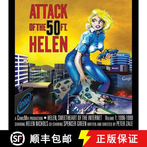 【3-4周达】Attack Of The 50 Foot Helen: Helen, Sweetheart of the Internet #1 [9781939888204]