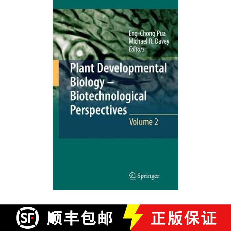 【3-4周达】Plant Developmental Biology - Biotechnological Perspectives, Volume 2 [9783642046698]