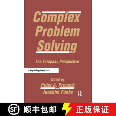 【3-4周达】精装 Complex Problem Solving: The European Perspective [9780805813364]