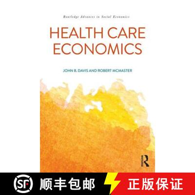 【3-4周达】HEALTH CARE ECONOMICS, DAVIS & MCMA [9781138183049]