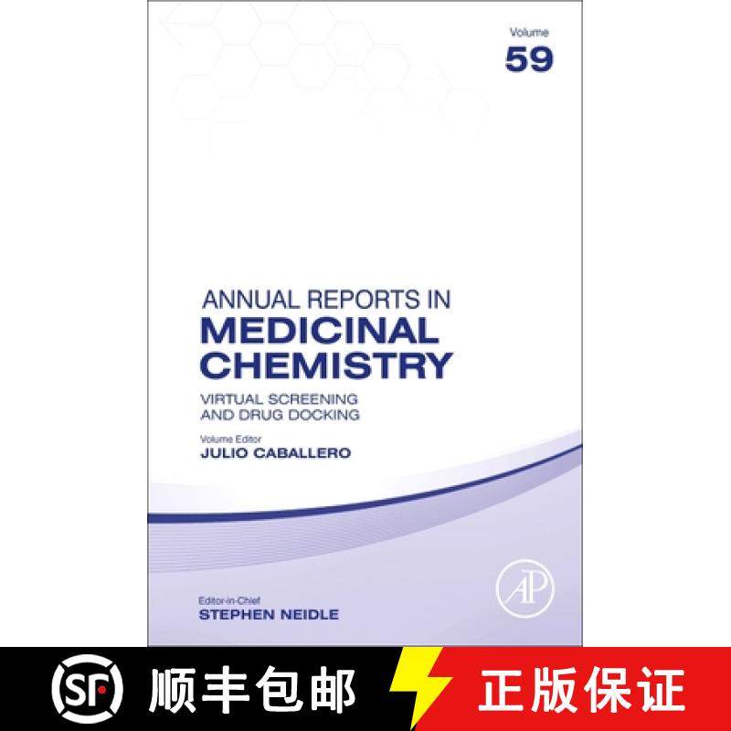 【3-4周达】Virtual Screening and Drug Docking: Volume 59 [9780323985956]