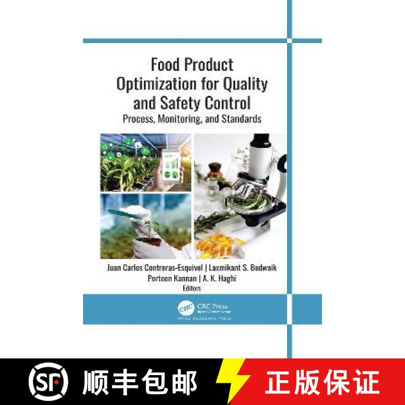 【3-4周达】Food Product Optimization for Quality and Safety Control: Process, Monitoring, and Standards [9781774639122]