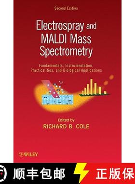 【3-4周达】Electrospray And Maldi Mass Spectrometry: Fundamentals, Instrumentation, Practicalities, A... [9780471741077]