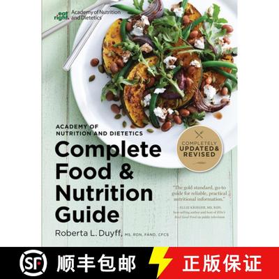 【3-4周达】Academy Of Nutrition And Dietetics Complete Food And Nutrition Guide, 5th Ed [9780544520585]
