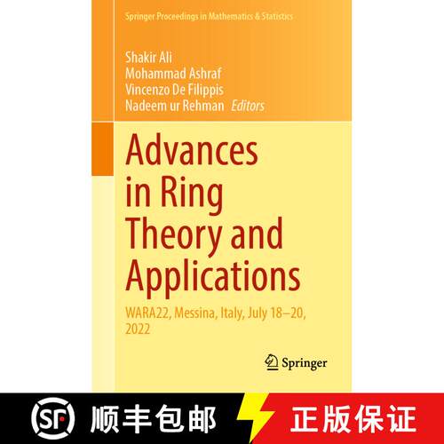 【3-4周达】精装 Advances in Ring Theory and Applications: WARA22, Messina, Italy, July 18–20, 2022 [9783031507946]
