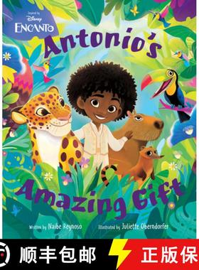 【3-4周达】Disney Encanto: Antonio's Amazing Gift Board Book [9781368094078]