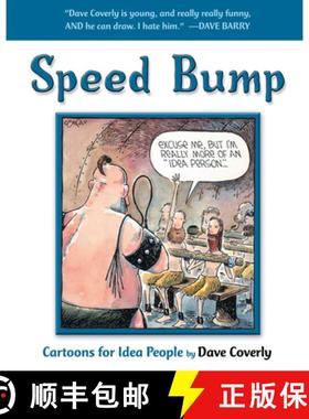 【3-4周达】Speed Bump: Cartoons for Idea People [9781550226584]